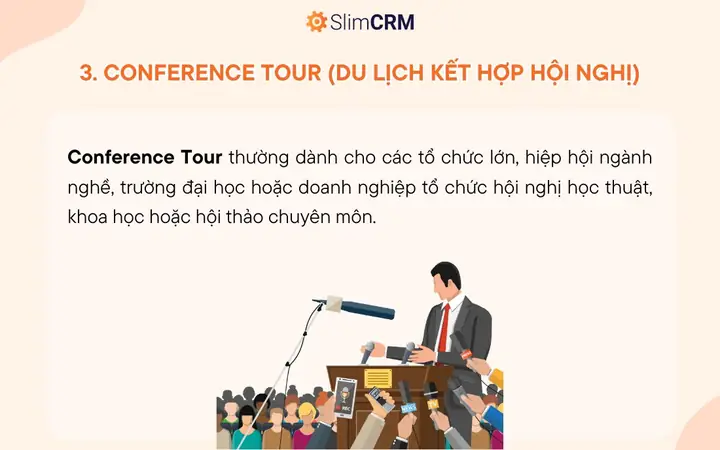 Conference Tour (du Lịch Kết Hợp Hội Nghị Chuyên Ngành) Conference Tour (du Lịch Kết Hợp Hội Nghị Chuyên Ngành)