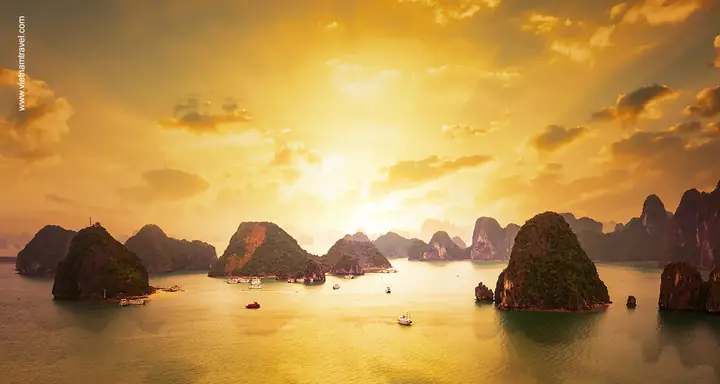 Sail On The Halong Bay – Unesco’s World Heritage Site. Sail On The Halong Bay – Unesco’s World Heritage Site.