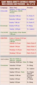 St. Maria Goretti Parish - San Jose