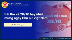 50+ Bài Thơ Về 20/10 Hay Nhất Mừng Ngày Phụ Nữ Việt Nam