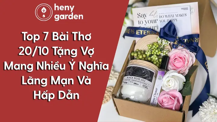 Top 7 Bài Thơ 20/10 Tặng Vợ Mang Nhiều Ý Nghĩa Lãng Mạn Và ...