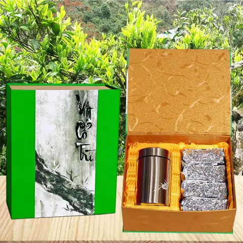 Hộp Quà Biếu Tết - Trà Shan Tuyết Cổ Thụ