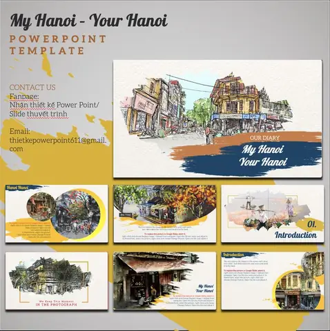 Hình Ảnh Cho Mẫu Powerpoint Về Hà Nội: