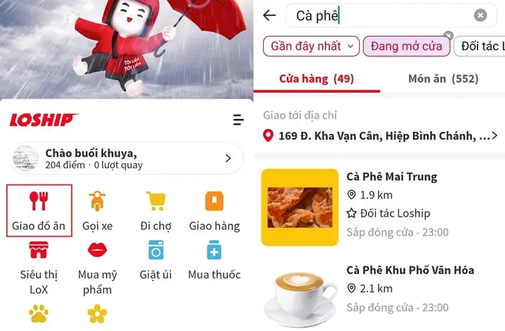 Cách Tìm Quán Cà Phê Gần Đây Bằng Loship Cách Tìm Quán Cà Phê Gần Đây Bằng Loship