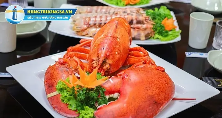 Thưởng Thức Tôm Hùm Alaska Tươi Sống Tại Nhà Hàng Hải Sản Hùng Trường Sa
