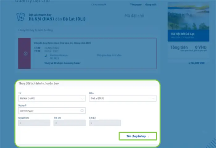 Hướng Dẫn Đổi Thông Tin Bay Online Dễ Dàng