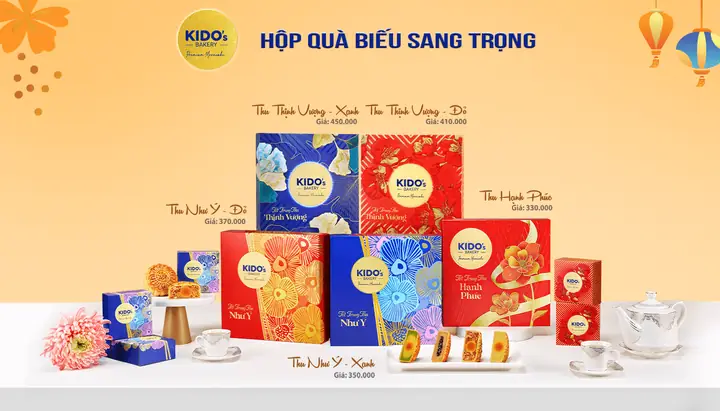 Bảng Giá Bánh Trung Thu Kido