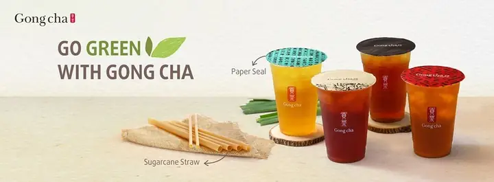 Trà Sữa Gong Cha Tiên Phong Giảm Rác Thải Nhựa, Dùng Ống Hút Từ ...