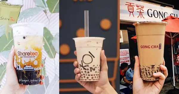 Khu Phố Đi Bộ Nguyễn Huệ Đã Trở Thành Phố Trà Sữa Sài Gòn Rồi!