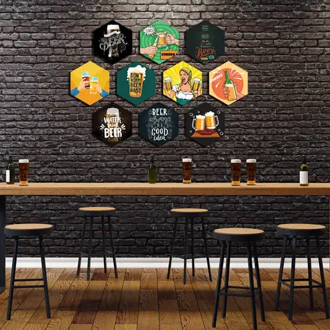 Tranh Formex 3d Chủ Đề Beer Dán Tường Theo Phong Cách Đơn ...
