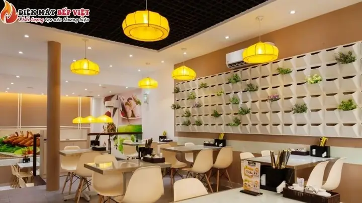 Mẫu Trang Trí Quán Phở Bằng Đèn Độc Đáo, Ấn Tượng