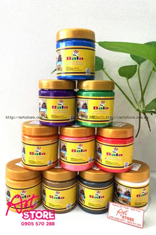 Màu Nhũ Vẽ Trang Trí Trái Cây Ngày Tết