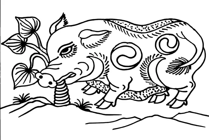 Tô Màu Tranh Dân Gian Đông Hồ - Tranh Tô Màu Cho Bé Tô Màu Tranh Dân Gian Đông Hồ - Tranh Tô Màu Cho Bé
