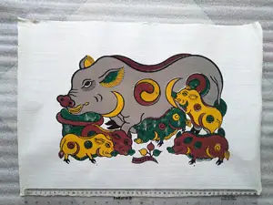Tranh Đông Hồ Con Lợn