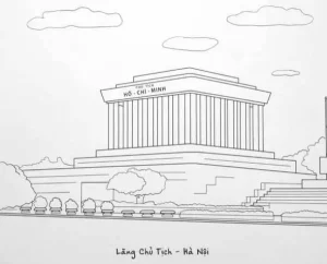 96+ Tranh Tô Màu Lăng Bác Hồ Kính Yêu - Tô Màu Nét