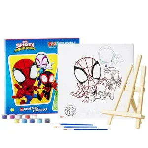 Bộ Tranh Tô Màu Số Hóa Spidey And Friends Unimass E5430a