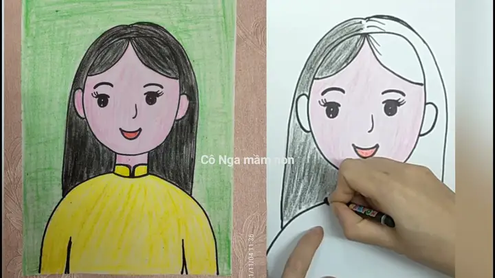 Hình Ảnh Cho Tranh Vẽ Cô Giáo Mầm Non: