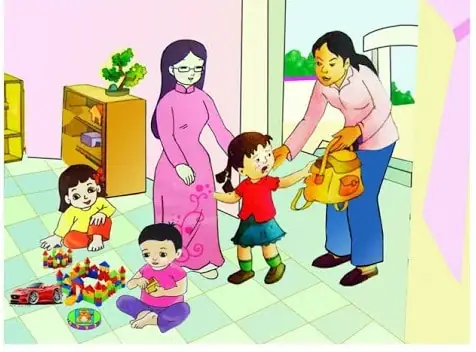 Hình Ảnh Cho Tranh Vẽ Cô Giáo Mầm Non: