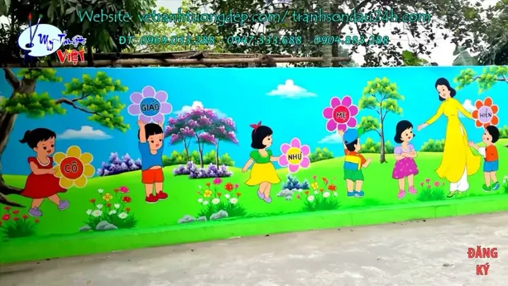 Hình Ảnh Cho Tranh Vẽ Cô Giáo Mầm Non: