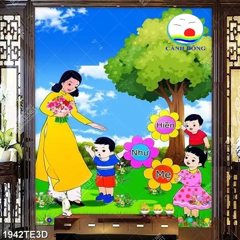 Hình Ảnh Cho Tranh Vẽ Cô Giáo Mầm Non: