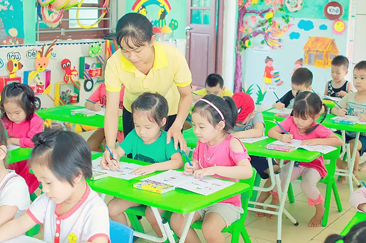 Hình Ảnh Cho Tranh Vẽ Cô Giáo Mầm Non: