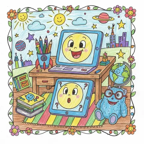 📚 Gợi Ý Những Mẫu Tranh Vẽ Góc Học Tập Đẹp, Dễ Vẽ