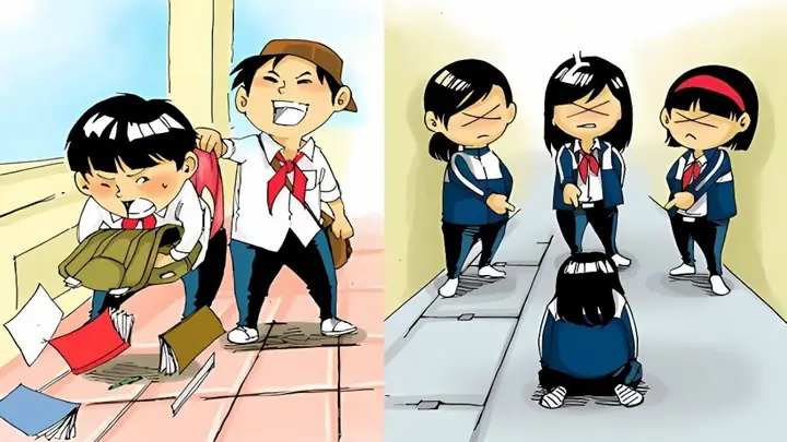 3hướng Dẫn Vẽ Tranh Bạo Lực Học Đường