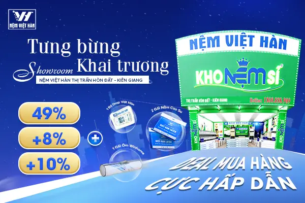 Tưng Bừng Khai Trương Cửa Hàng Nệm Việt Hàn Thị Trấn Hòn Đất ...