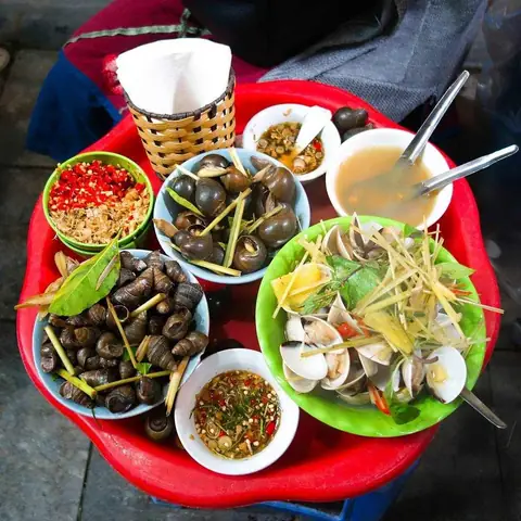 Ốc Nóng Thơm Nức Mùi Sả
