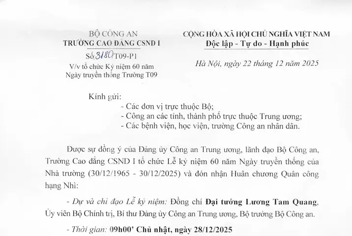 Trường Cao Đẳng Cảnh Sát Nhân Dân I | Trang Chủ Trường Cao Đẳng Cảnh Sát Nhân Dân I | Trang Chủ
