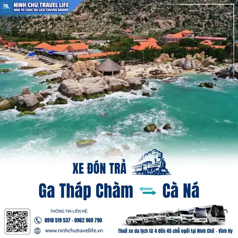 Bảng Giá Thuê Xe Đón Ga Tháp Chàm Đi Cà Ná