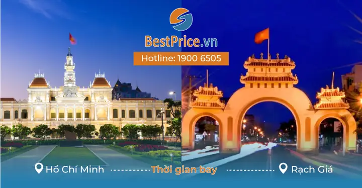 Thời Gian Bay Từ Hồ Chí Minh Đến Rạch Giá Mất Bao Lâu? - Bestprice