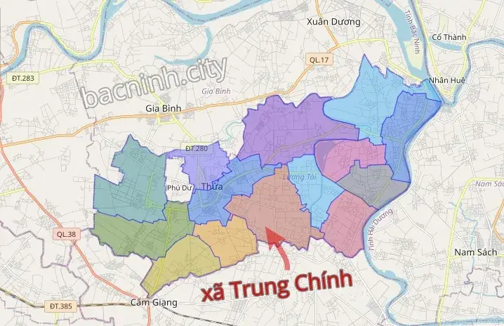 Bản Đồ Quy Hoạch Sử Dụng Đất Xã Trung Chính, Huyện Lương Tài ...