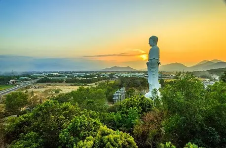 Chùa Tòng Lâm Lô Sơn - Chiêm Bái Bức Tượng Phật A Di Đà Lớn ...