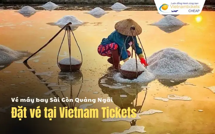 Đặt Vé Máy Bay Sài Gòn Quảng Ngãi Hôm Nay Để Có Giá Tốt Nhất!