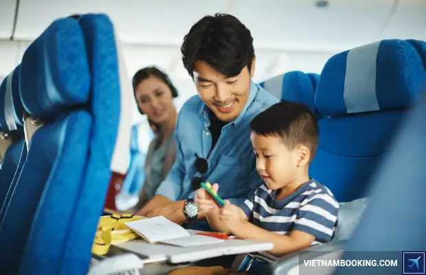 Lưu Ý Khi Cho Trẻ Em Đi Máy Bay Vietjet Air