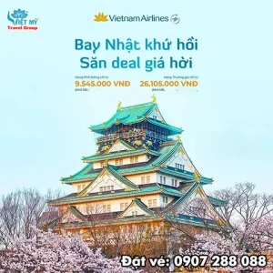 Vietnam Airlines Ưu Đãi Vé Máy Bay Đi Nhật Bản Khứ Hồi - Vé Máy ...