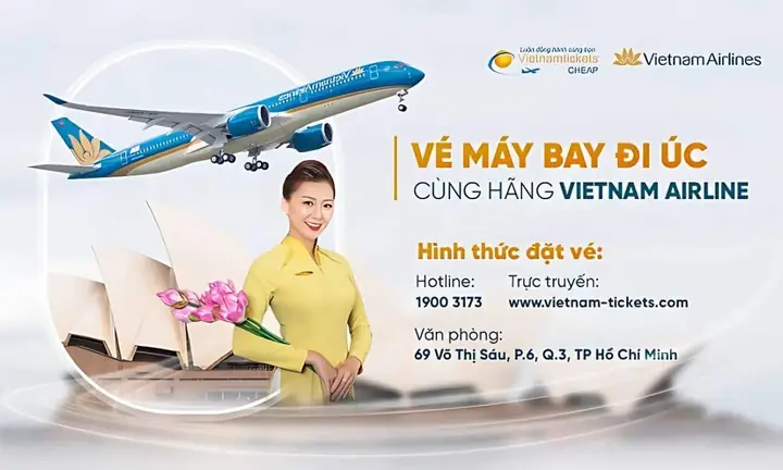 Vé Máy Bay Đi Úc Vietnam Airlines Giá Rẻ Nhất Chỉ Từ 189 Usd