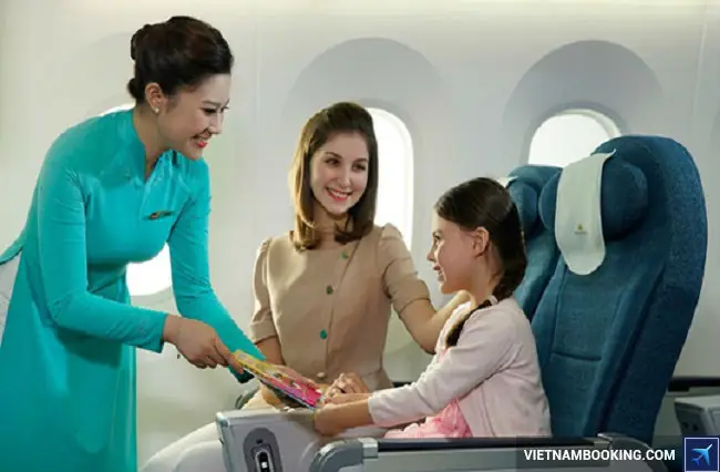 Bảng Giá Vé Máy Bay Trẻ Em Của Vietnam Airlines | Vietnam Booking