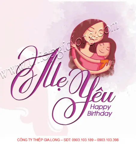 Hình Ảnh Cho Vẽ Thiệp Chúc Mừng Sinh Nhật Mẹ: