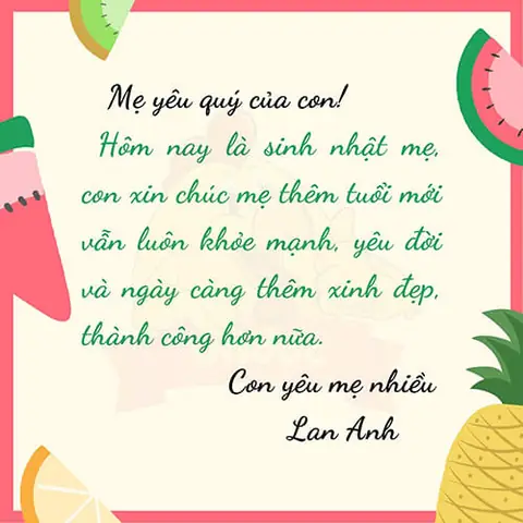 Hình Ảnh Cho Vẽ Thiệp Chúc Mừng Sinh Nhật Mẹ: