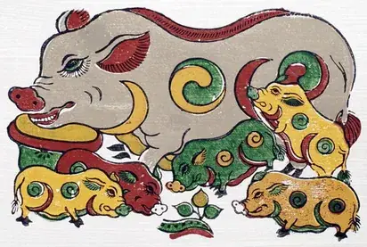 Hình Ảnh Cho Cách Vẽ Tranh Dân Gian Đông Hồ Lớp 2: