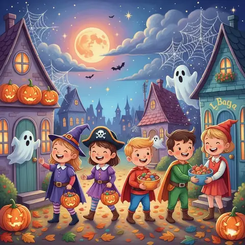 👻 Những Mẫu Minh Họa Tranh Vẽ Chủ Đề Halloween