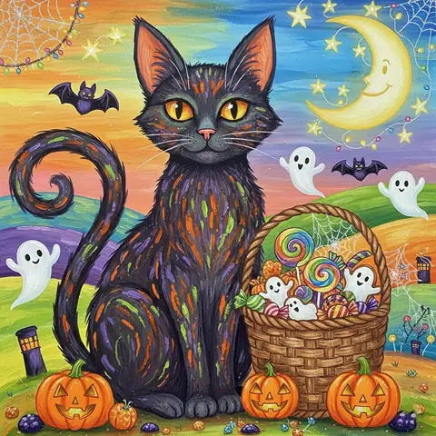 👻 Những Mẫu Minh Họa Tranh Vẽ Chủ Đề Halloween