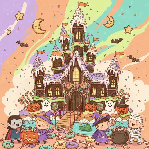 👻 Những Mẫu Minh Họa Tranh Vẽ Chủ Đề Halloween