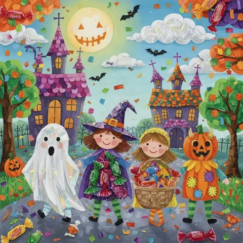 👻 Những Mẫu Minh Họa Tranh Vẽ Chủ Đề Halloween