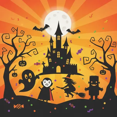 👻 Những Mẫu Minh Họa Tranh Vẽ Chủ Đề Halloween