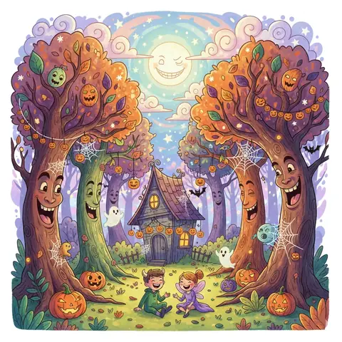 👻 Những Mẫu Minh Họa Tranh Vẽ Chủ Đề Halloween