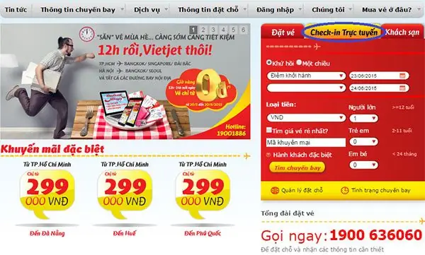 Bước Check-in Online Vietjet Cực Đơn Giản Và Nhanh Chóng Bước Check-in Online Vietjet Cực Đơn Giản Và Nhanh Chóng