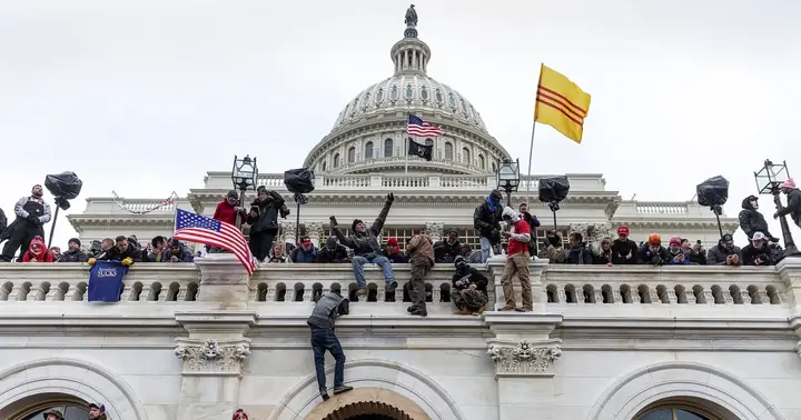 Why The Defunct South Vietnam Flag Was Flown At The Capitol Riot Why The Defunct South Vietnam Flag Was Flown At The Capitol Riot